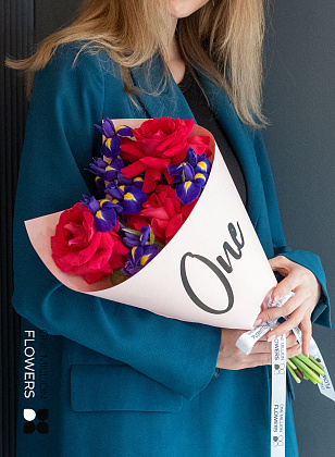 Букет "Равейдж" One Pink