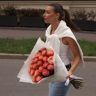 Букет из 25 роз "Кахала" Эквадор